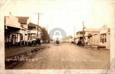 Ghost Town Butte City CA California Glenn County RPPC Photo Postcard COPY picture