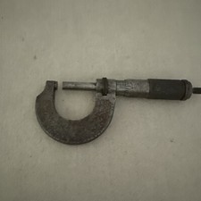 Vintage Millers Falls Micrometer No. 112R Made in USA Machinists Tool picture