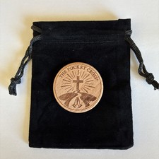 Daily Prayer Token Of Faith And Strength That Is Carried In A Pocket Or Purse. picture