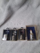 Lot Of 4 Souvenir Thimbles In Cases -  Collectibles picture