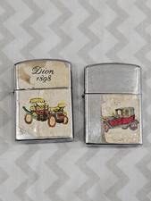 Vtg Aluminum Flip Top Lighters-USED picture