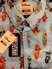 Disney RSVLTS Mickey Mouse & Friends Shirt 3X Surfboard Summer Minnie Pluto Surf picture