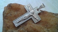VINTAGE SOLID STERLING SILVER BOLD 1 7/16