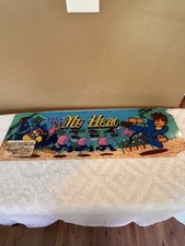 VINTAGE - MY HERO BY SEGA ARCADE MARQUEE Original Art Header picture
