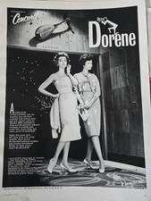 1959 Women's Dorene Dresses Concord Lounge After Five Vintage Fashion Ad picture