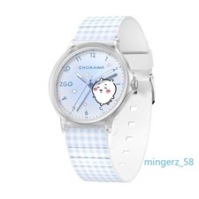 Chiikawa Water‑resistant Luminous Quartz Wrist Watch Christmas Holiday Gift New picture