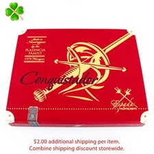 Montecristo Espada Conquistador Guard Empty Wood Cigar Box 8.75