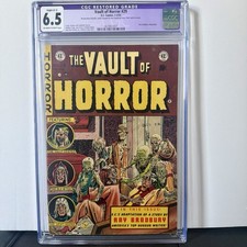 Vault of Horror 29 CGC 6.5 (R) OW/W EC Comics 1953 Pre Code Horror Johnny Craig picture