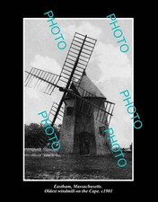 Eastham Massachusetts The Old Cape Windmill c1901 Old Large Historic Photo picture