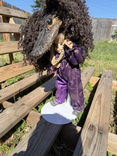 Rare Taxidermy Alligator head Vintage Antique Porcelian art doll picture