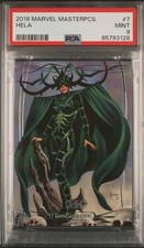 2016 HELA PSA 9 UPPER DECK MARVEL MASTERPIECES /1999 picture