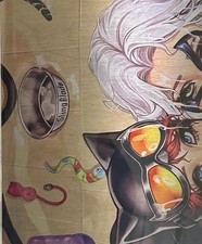 METAL* Sling Blade Comics #1 🔥 Black Cat & Catwoman 🔥 Mya Terak Ltd 20 Cvr C picture