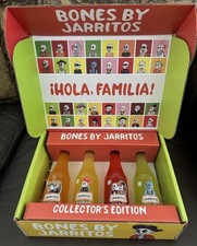 “Bones By Jarritos” Collectors Soda Box Set - 4 Sealed Limited Edition Bottles picture
