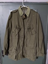 Vintage MK ll Canadian Army Combat Coat, No Liner, 73-40 Tall Medium picture