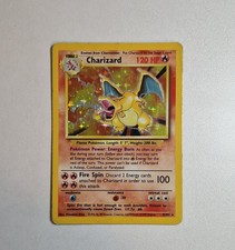 Pokemon TCG Charizard Base Set Holo 4/102 Rare WOTC 1999 Vintage picture