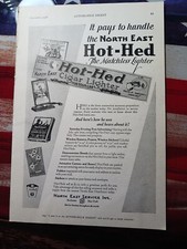 1928 Print Ad North East HOT HED Cigar Lighter For Your Car Rochester New York  picture