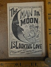 The Man In The Moon Lorillards Mechanics Delight Tobacco Card picture