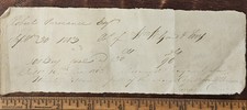 1803 Baltimore MD Coal Receipt Robert Purviance Wm Wilson & Sons Manuscript picture
