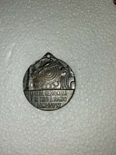 1937 Italian Silver Shooting Medal Rome XV Fascist Era Target Rifle Italy picture