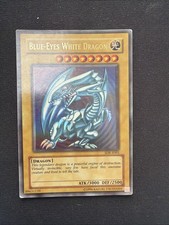 Yu-Gi-Oh TCG Blue-Eyes White Dragon Unlimited Edition SDK-E001 LP picture