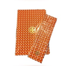 Rare Tory Burch T-Zag Designer Notebook & Pencil Case Gift Set NWOT picture