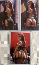 SILENT NIGHTS 1 Nice/Naughty/Red by Katya Sinyukhina MEGACON 2026 Rare Limited picture