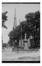 North Adams Massachusetts Soldiers' Monument Standard Postcard COPY RPPC picture