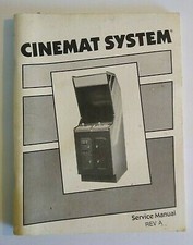 Cinematronics Cinemat System Arcade MANUAL Original Video Game Service Repair picture
