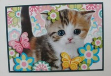Vending Sticker Furry Friends Puppies and Kittens Sticker (E) picture