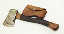 Vtg Genuine Plumb boy scouts camp boys hatchet axe single bit 1 1/2 lbs picture