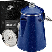 COLETTI Classic Percolator Coffee Pot — the Most Nostalgic Camping Coffee Pot, N picture