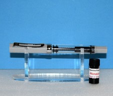 NEW LANBITOU 3059 GREY PISTON FILLER FOUNTAIN PEN WITH FINE NIB & INK picture