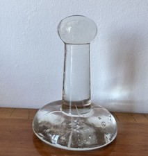Antique Italian LISCIATOIO Glass Lace Smoothing Iron  Ferro Da Stiro Italy picture