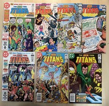 NM/NM+ Lot 7x New Teen Titans DC 1982 #16 17 19 20 21 - #28 29 Mark Jewelers 💎 picture