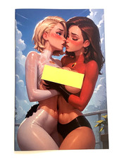 Keys Comics #1 - Elastigirl & Spider-Gwen Naughty Cover - Limited  to 100 New picture