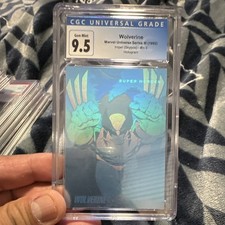 Impel 1992 Marvel Universe Series III Hologram H3 Wolverine CGC 9.5 picture