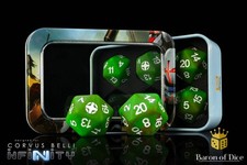 Infinity: N5 Ariadna - Official Dice Set Handcrafted Resin Dice by Baron of Dice picture
