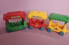 Vintage 1980s Disney Railway Train Main Street Transport Plastic Toy Hong Kong picture