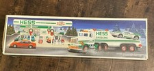 Hess 1991 Toy Truck and Racer, NEW IN BOX picture