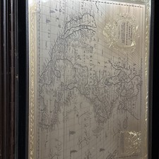 Royal Map North América , issued by Franklin Mint, Limited Edition, 1977 picture