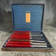 Vintage Craftsman Wood Lathe Turning Tool Set of 8 1940s/50s  13