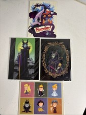 Disney WonderGround 4 Postcards MALEFICENT - Couture de Force- Fantasmic picture