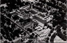 K.U. Medical Center Kansas City RPPC Aerial View Kodak Photo Postcard picture