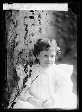 Photo:Barrett Child Portrait Young Girl White Dress picture