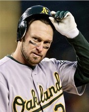 MARK KOTSAY 8x10 PHOTO #5 OAKLAND ATHLETICS MANAGER WM picture