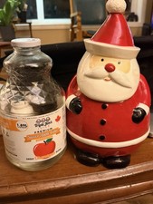 Santa Christmas Cookie Jar picture