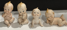 Vintage Lefton  Kewpie Bisque Porcelain Figurines - set of 4 picture