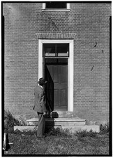 New Franklin Missouri Nicholas S Burckhardt House 1940 Entrance Detail South picture