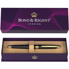 Luxury 24K Gold Rollerball Pen - Elegant Executive Writing Gift Set for Men & Wo picture