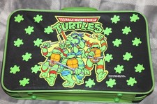 Vintage 1989 Teenage Mutant Ninja Turtles Vinyl Suitcase picture